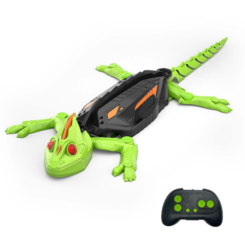 Geckobot™ RC Wall Climbing Robot: Realistic Gravity-Defying Movements, Rechargeable Fun Toy