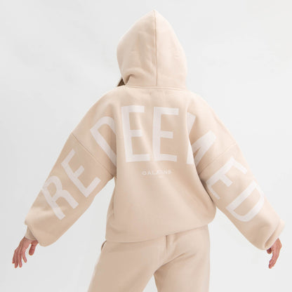 Premium Oversized Kingdom Essential Hoodie – Ultra-Soft Streetwear Style with Faith Print